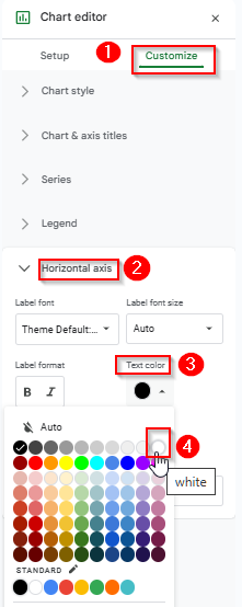 Make A Combo Chart Using the Chart Editor in Google Sheets