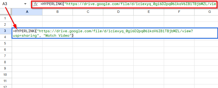 Insert a Video Using a Hyperlink
