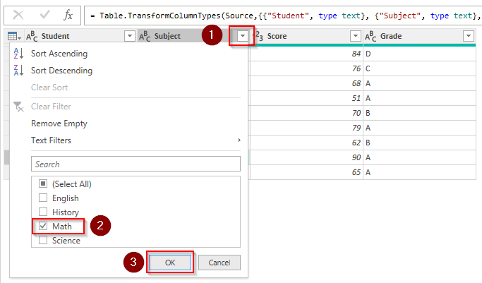 Finding Multiple Values Based on Single Criteria with the Power Query Tool