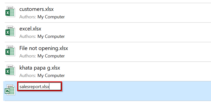 Check and Correct the File Extension
