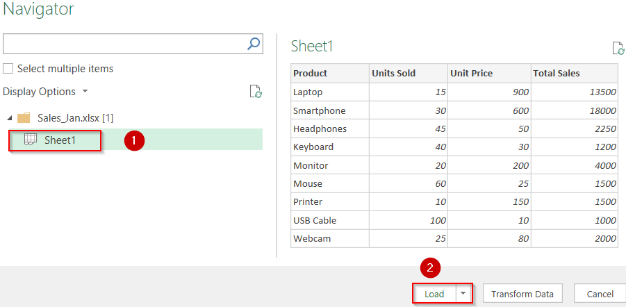 Use Power Query to Automatically Import Multiple Excel Files (With Option for Separate Sheets)
