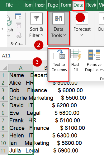 Automate the Word to Excel Conversion Using VBA to Extract Tables with Accurate Columns