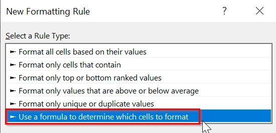 Highlight Entire Row Based on Numeric Criteria