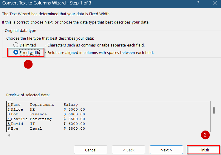 Automate the Word to Excel Conversion Using VBA to Extract Tables with Accurate Columns