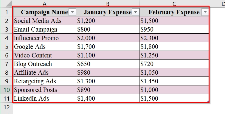 Create a Custom Theme to Change the Theme Colors in Excel