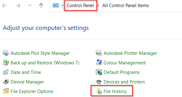 Restore a Previous Version Using OneDrive or Windows File History