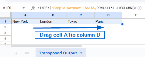 Transpose Every N Rows to Columns