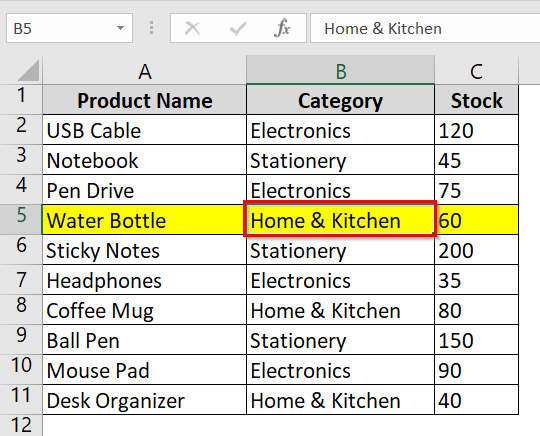 Applying VBA Macro to Highlight Active Row in Excel