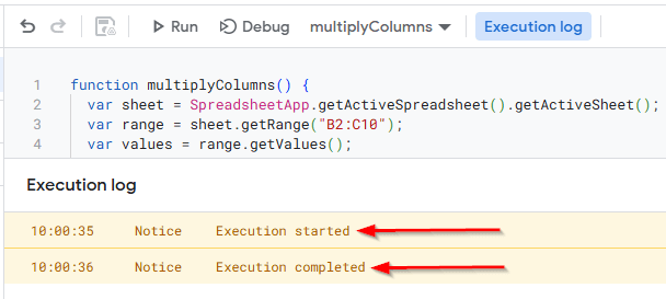 Applying Apps Script Code to Multiply Columns Automatically
