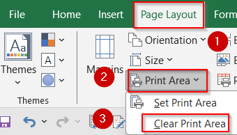 Clear Defined Print Area to Allow Full Page Break Control