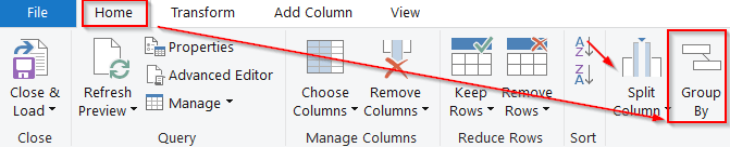 One-Click Grouping of Duplicate Rows Using Power Query
