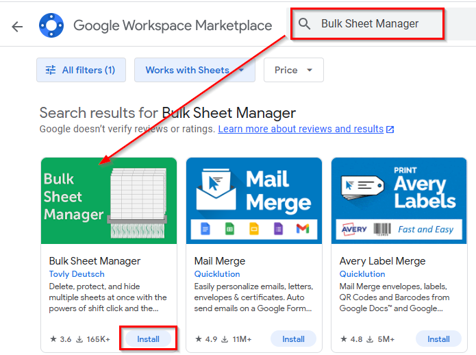 Using Google Sheets Add-ons