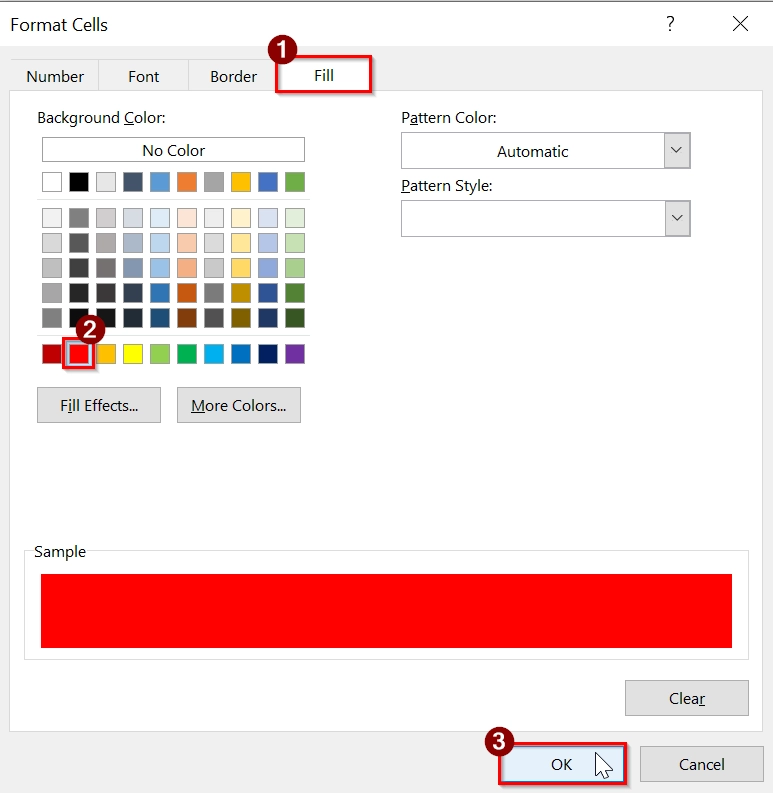 Highlight Entire Row Based on Numeric Criteria