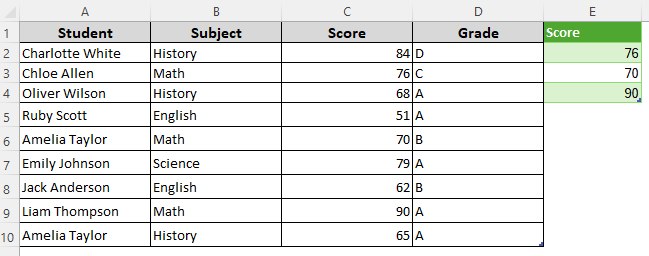 Finding Multiple Values Based on Single Criteria with the Power Query Tool