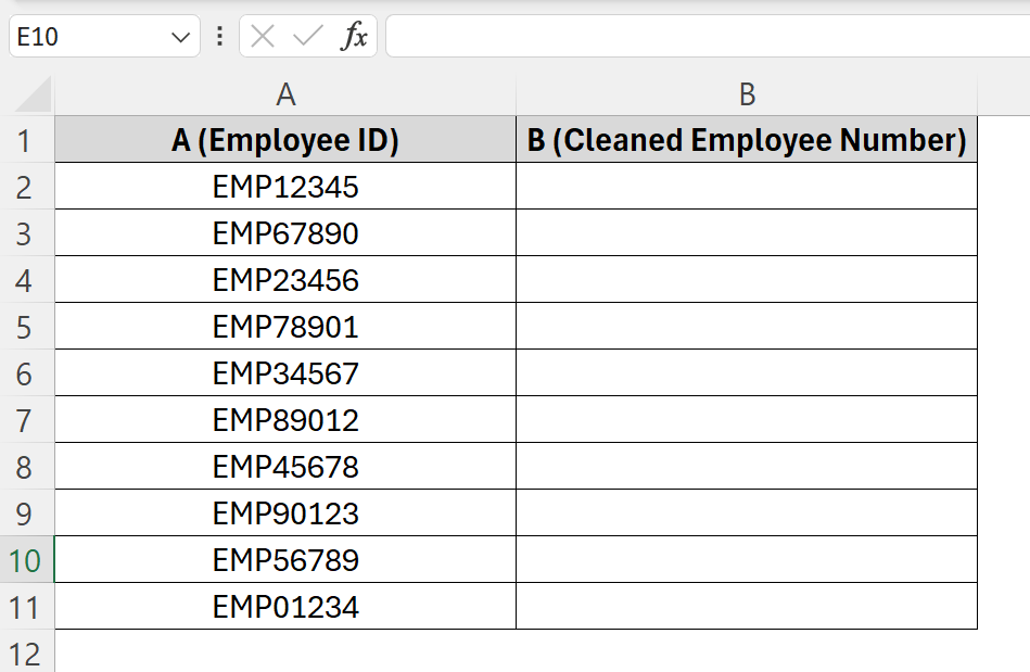 Using REPLACE Function to Remove Specific Text from Cells