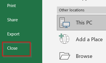 Repair File by Saving in a Different Format