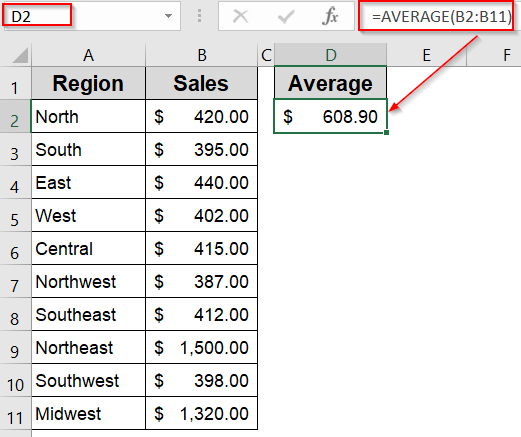 Apply the Helper Column Technique to Remove Outliers Using Standard Deviation