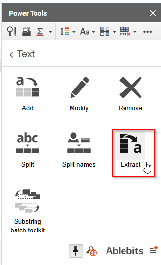 Extract Numbers from a String Using Power Tools in Google Sheets