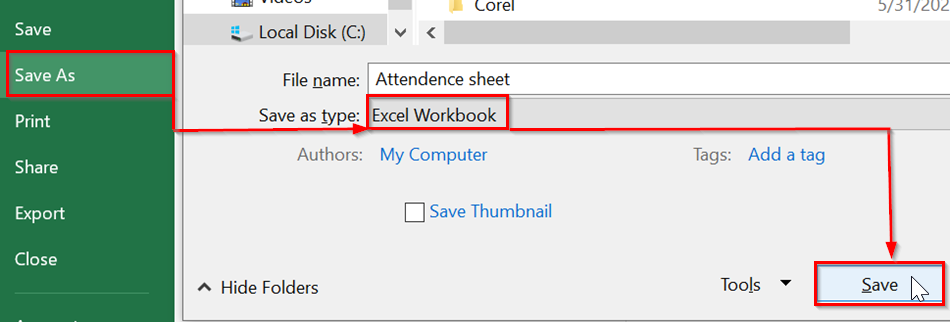 Open Excel File in Safe Mode