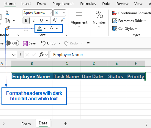 Step-by-Step Guide to Creating an Autofill Form in Excel