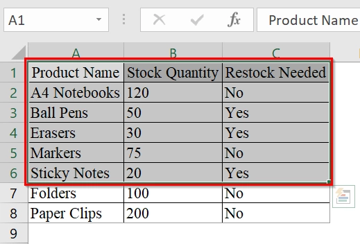 Enabling Page Break Movements To Print Selected Area In Excel