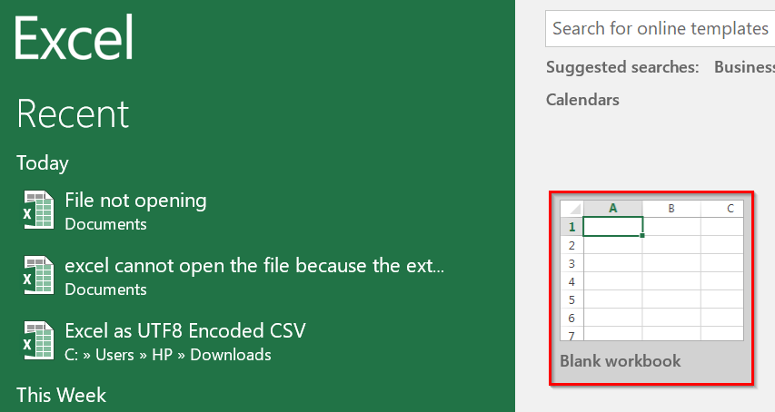 Use Excel’s “Open and Repair” Tool