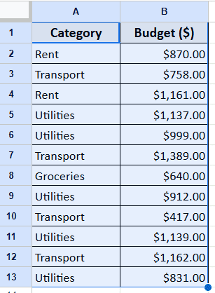 Apply Filter to Hide Rows Based on Cell Value