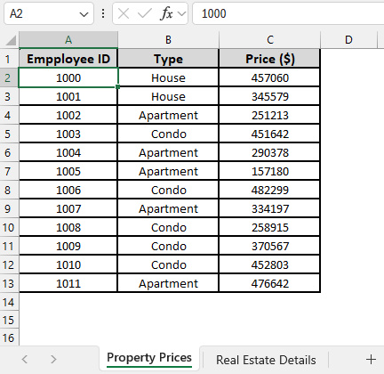 Use VLOOKUP Function to Transfer Data from Another Worksheet
