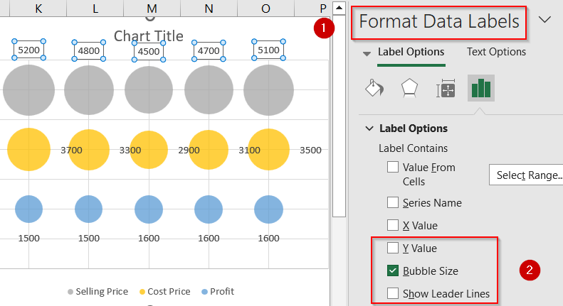 Create a Matrix-Style Bubble Chart for Multi-Metric Comparison