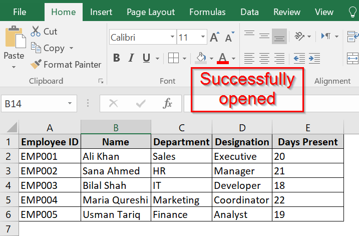 Change Excel Application Trust Center Settings