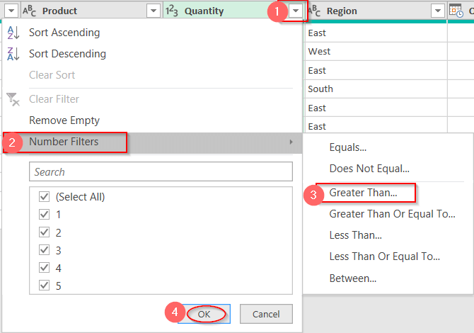 Apply Conditional Filtering with Power Query to Find Multiple Values
