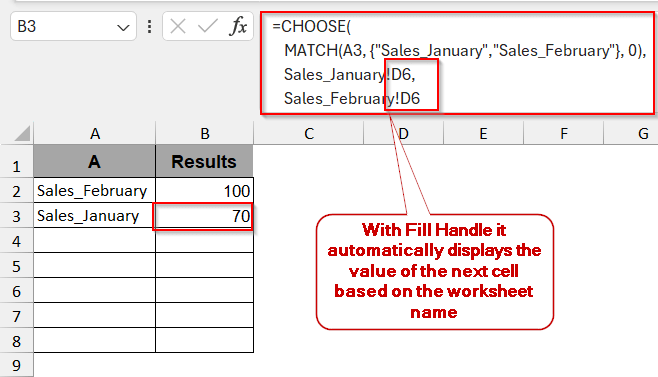 CHOOSE and INDEX as Alternative to INDIRECT Function