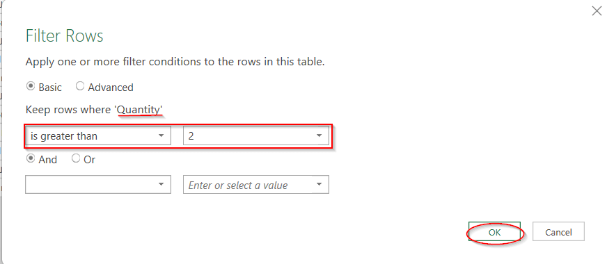Apply Conditional Filtering with Power Query to Find Multiple Values