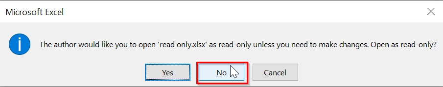 Remove “Mark as Final” Status to Disable Read-Only Mode