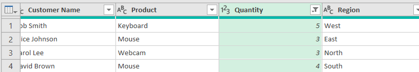 Apply Conditional Filtering with Power Query to Find Multiple Values