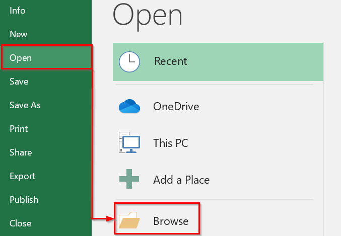 Use Excel’s “Open and Repair” Tool