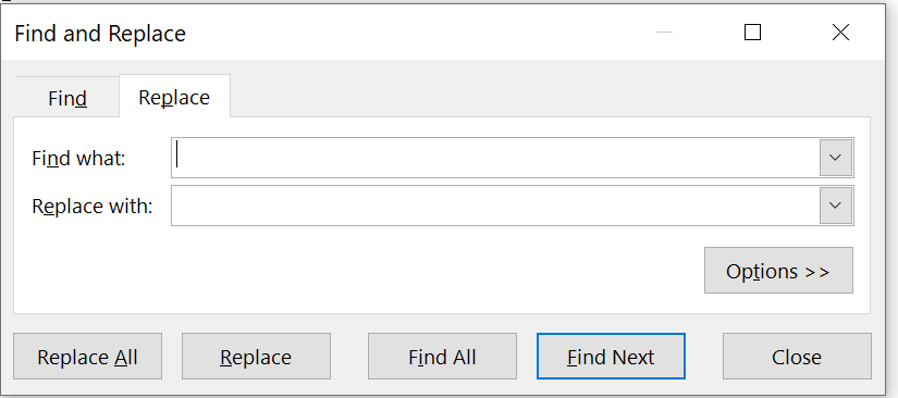 Using Find and Replace Feature to Remove Specific Text from Cells