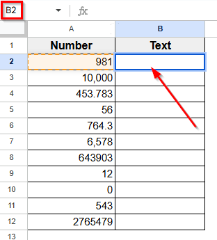 Using TO_TEXT Function