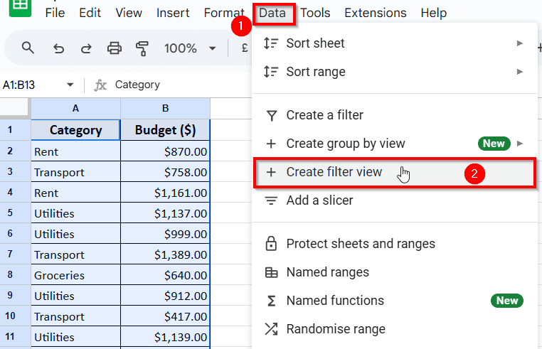 Apply Filter to Hide Rows Based on Cell Value