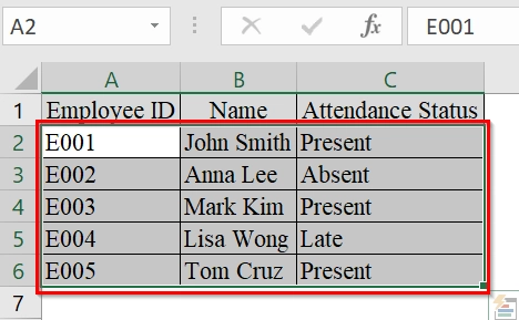 Highlight Entire Row Based on Cell Value Using Multiple Conditional Formatting