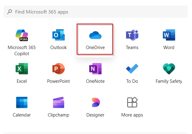 Check OneDrive Storage