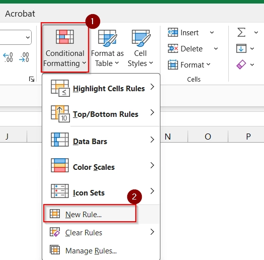 Using Conditional Formatting and VBA to Highlight Active Row in Excel