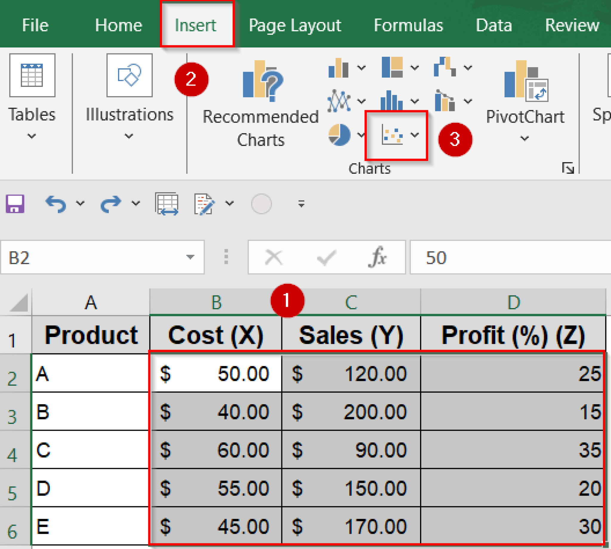 How to Create a Scatter Plot with 3 Variables in Excel - Excel Insider