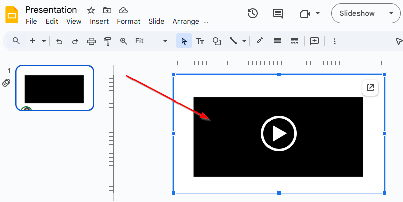 Embed a Video Using Google Drawing