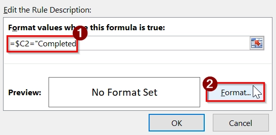 Highlight Entire Row If Matches with Drop Down Selection
