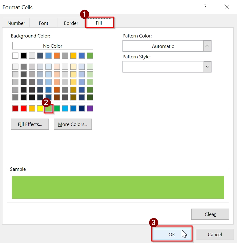 Highlight Entire Row If Matches with Drop Down Selection