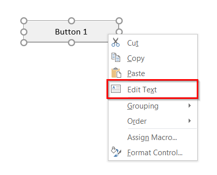 Add a Macro Button (Form Control)