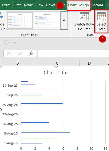 Steps to Create a Gantt Chart in Excel
