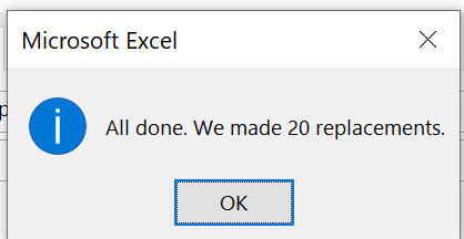 Using Find and Replace Feature to Remove Specific Text from Cells