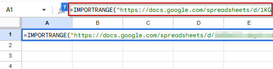 Link Data Between Google Sheets Files Using IMPORTRANGE